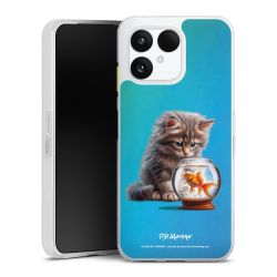 Silikonskal genomskinlig