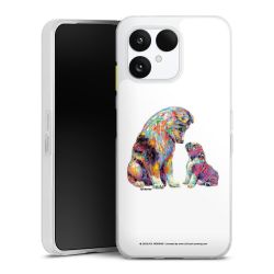 Silikonskal genomskinlig