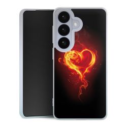 Silikonskal genomskinlig