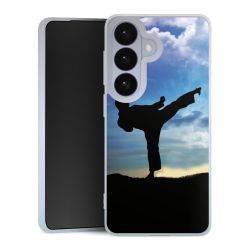 Silikonskal genomskinlig