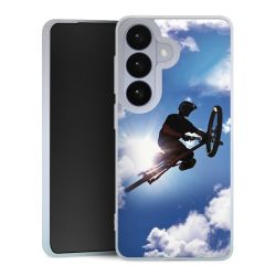 Silikonskal genomskinlig