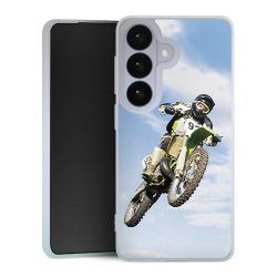 Silikonskal genomskinlig