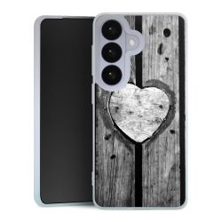 Silikonskal genomskinlig