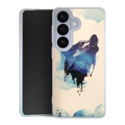 Silikonskal genomskinlig