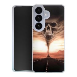 Silikonskal genomskinlig