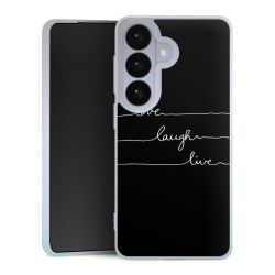 Silikonskal genomskinlig