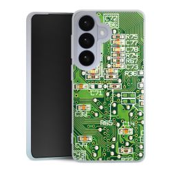 Silikonskal genomskinlig