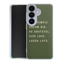 Silikonskal genomskinlig