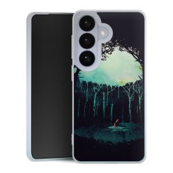 Silikonskal genomskinlig