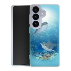 Silikonskal genomskinlig