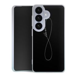 Silikonskal genomskinlig