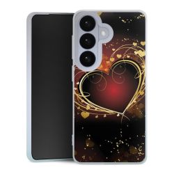 Silikonskal genomskinlig