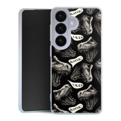 Silikonskal genomskinlig