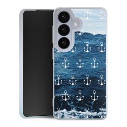 Silikonskal genomskinlig