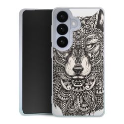 Silikonskal genomskinlig