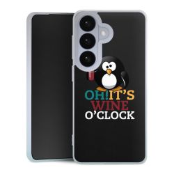 Silikonskal genomskinlig