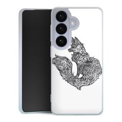 Silikonskal genomskinlig