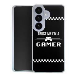 Silikonskal genomskinlig