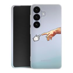 Silikonskal genomskinlig