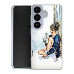 Silikonskal genomskinlig