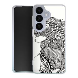 Silikonskal genomskinlig