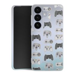 Silikonskal genomskinlig