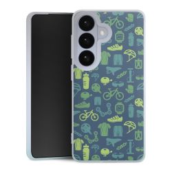 Silikonskal genomskinlig