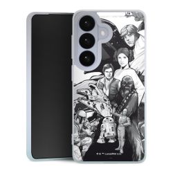 Silikonskal genomskinlig