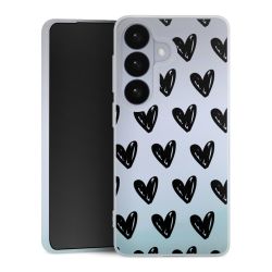 Silikonskal genomskinlig