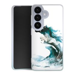 Silikonskal genomskinlig