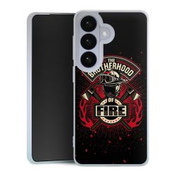 Silikonskal genomskinlig