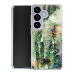 Silikonskal genomskinlig