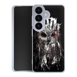 Silikonskal genomskinlig