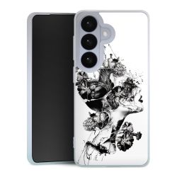 Silikonskal genomskinlig