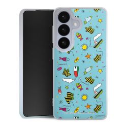 Silikonskal genomskinlig