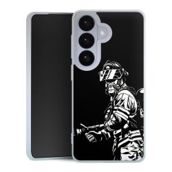 Silikonskal genomskinlig