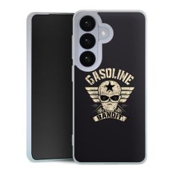 Silikonskal genomskinlig