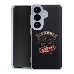 Silikonskal genomskinlig