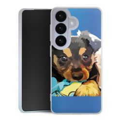 Silikonskal genomskinlig