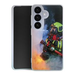 Silikonskal genomskinlig