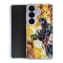 Silikonskal genomskinlig