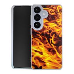 Silikonskal genomskinlig