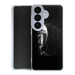 Silikonskal genomskinlig