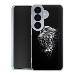 Silikonskal genomskinlig