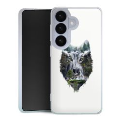 Silikonskal genomskinlig