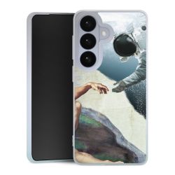 Silikonskal genomskinlig