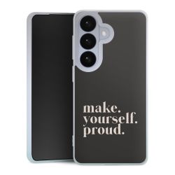 Silikonskal genomskinlig