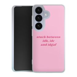 Silikonskal genomskinlig