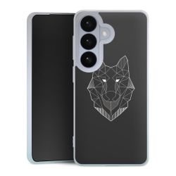 Silikonskal genomskinlig