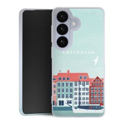 Silikonskal genomskinlig